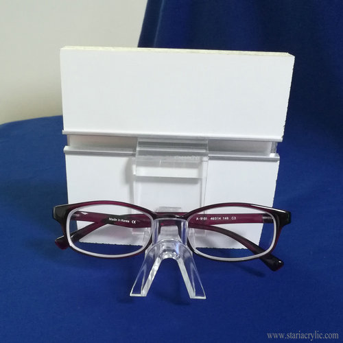 Single Slatwall Acrylic Eyeglass Sunglass Holder